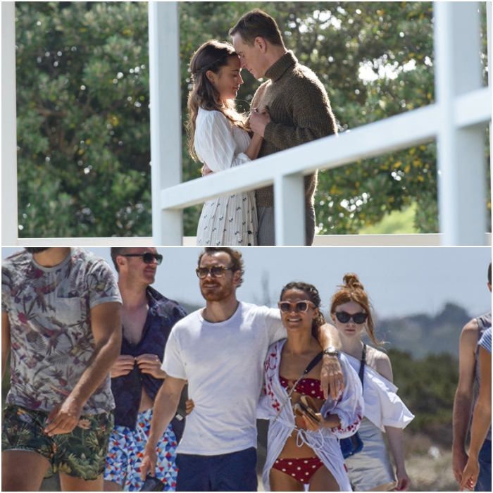Alicia Vikander y Michael Fassbender