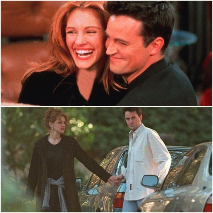 Julia Roberts y Matthew Perry