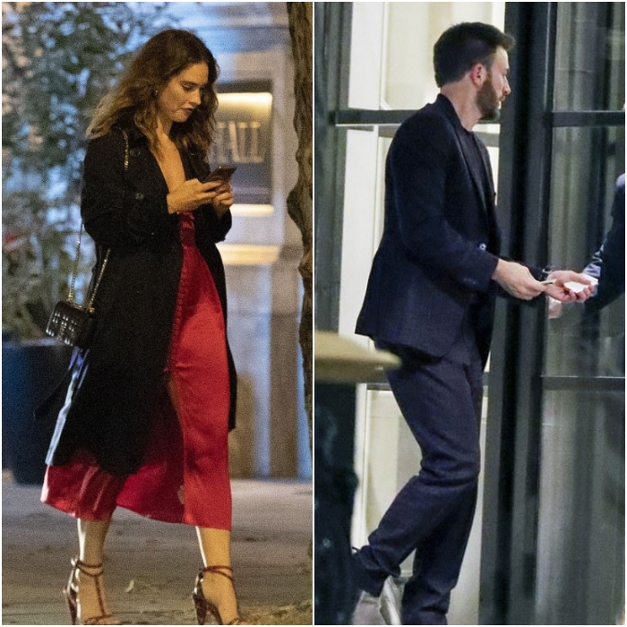 lily james y chris evans fueron vistos juntos y se rumora que son pareja