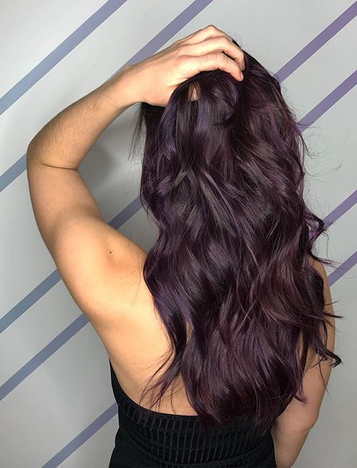 blackberry hair, tendencia para cabello oscuro