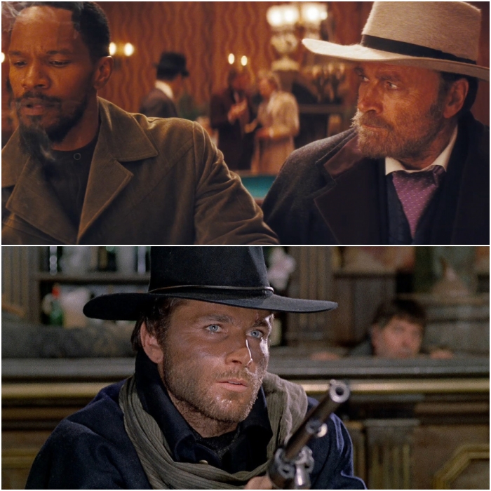 escena de la pelicula django unchained