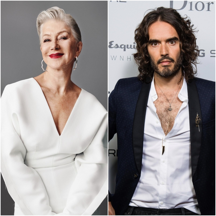 helen mirren y russell brand