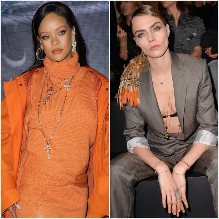 Rihanna y Cara Delevingne