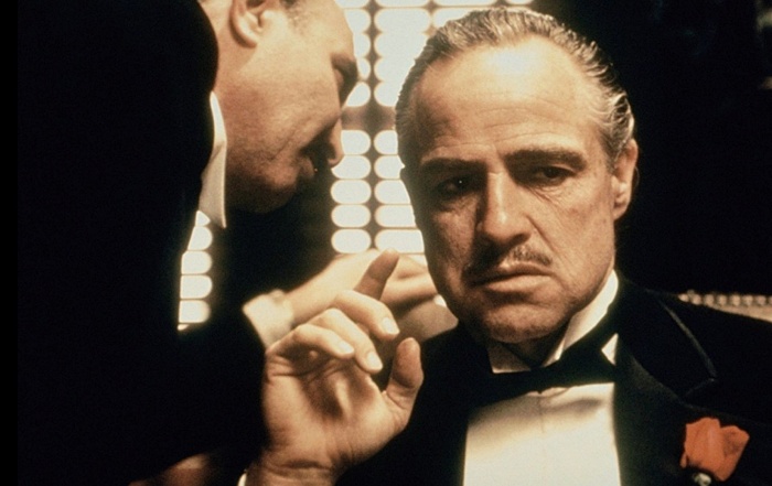 actor marlon brando como vito corleone en el padrino the godfather
