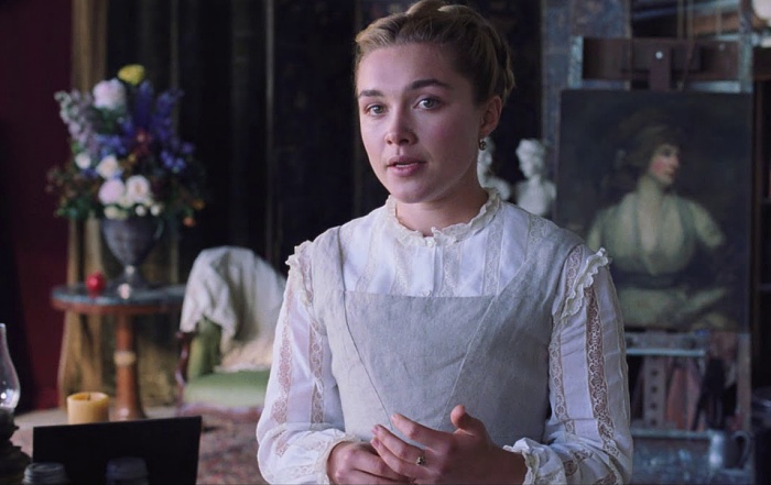 florence pugh como amy march en mujercitas little women