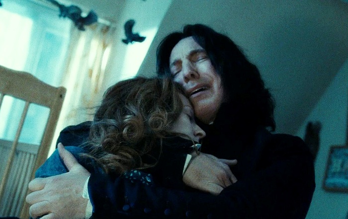 actor alan rickman como severus snape en harry potter