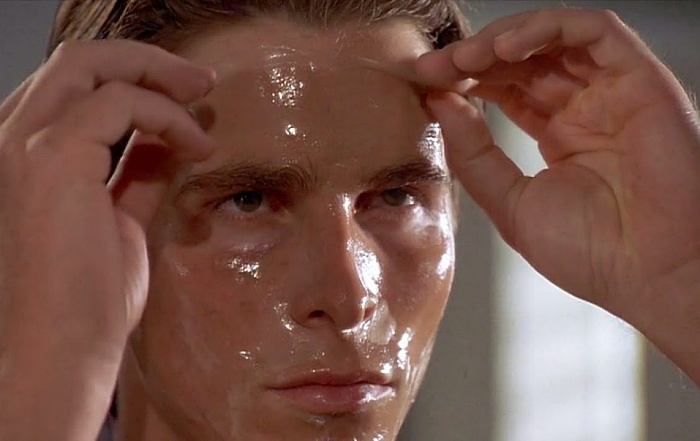 christian bale como patrick bateman en american psycho