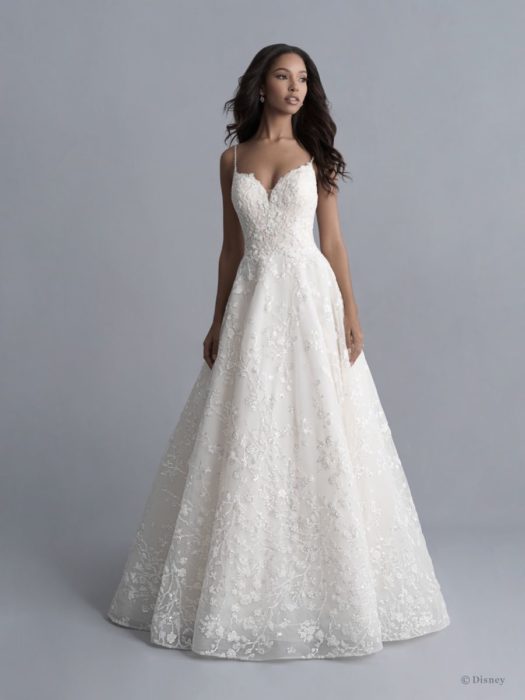 Vestido de novia inspirado en Tiana