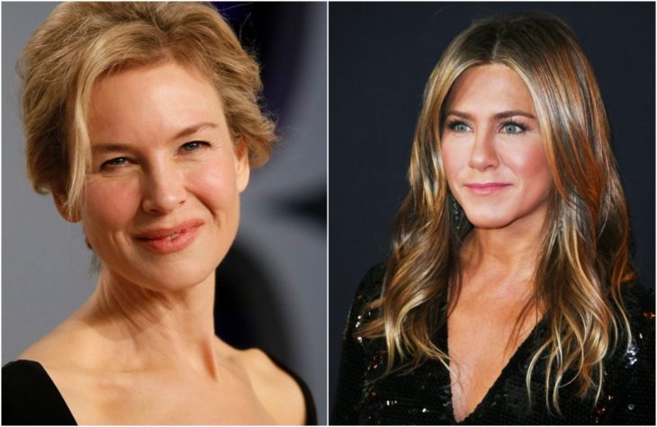 Duplas de celebridades que tienen la misma edad, comparación entre Renee Zellweger y Jennifer Aniston