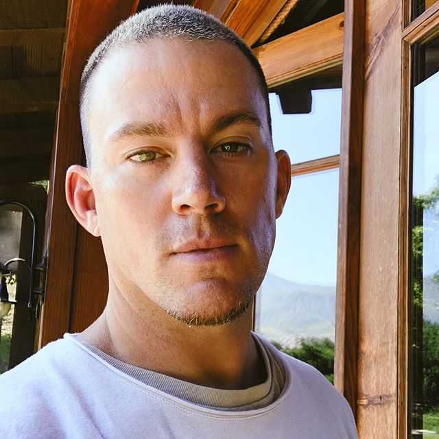 Channing Tatum en una selfie 