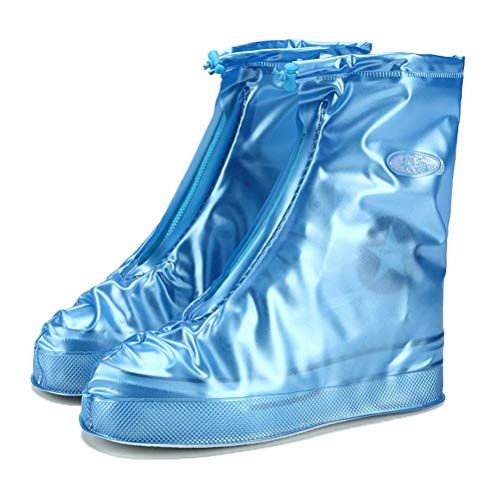 Cover shoes para la lluvia con figuras de colores 