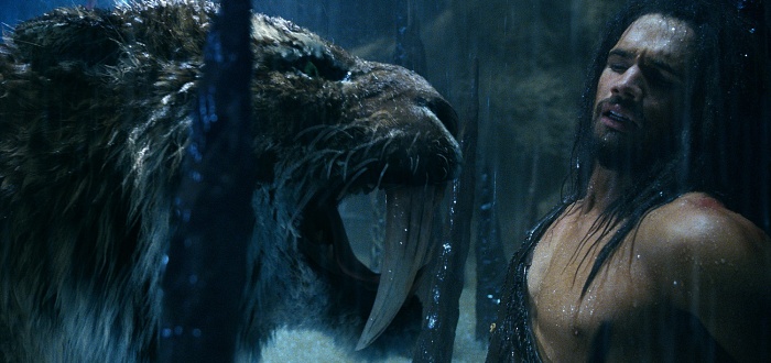 escena de la pelicula 10,000 a.c.