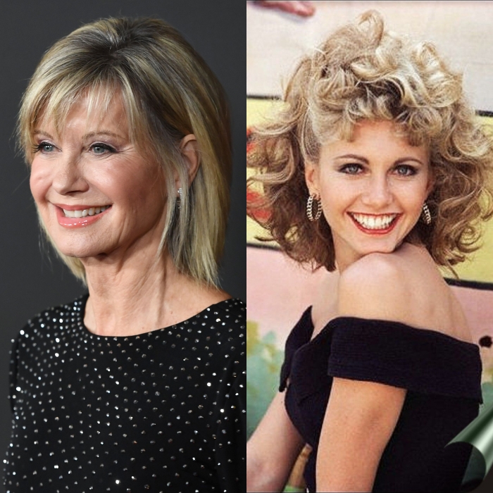 olivia newton-john en la pelicula de vaselina