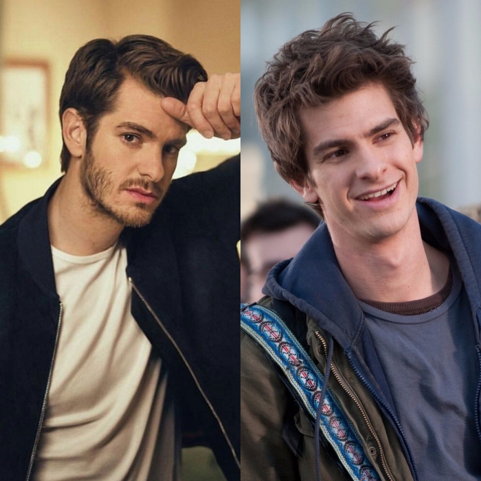 actor andrew garfield como spiderman peter parker en el increible hombre araña