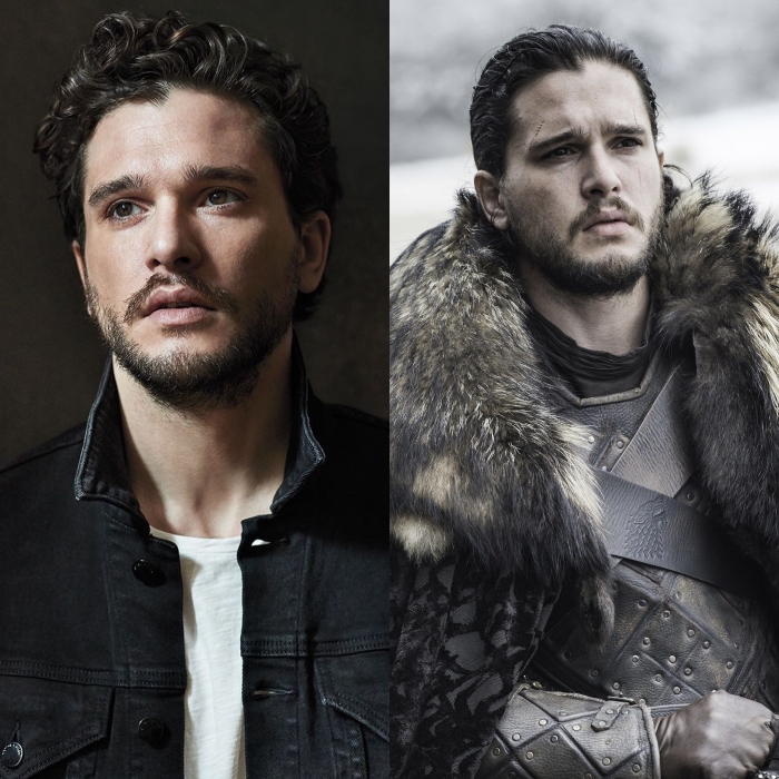 Kit Harington en game of thrones como jon snow