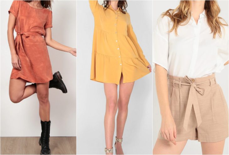 Chicas con ropa de temporada de calor