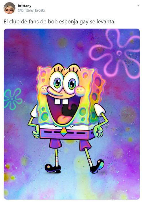 Comentarios en Twitter sobre la orientación sexual de Bob Esponja