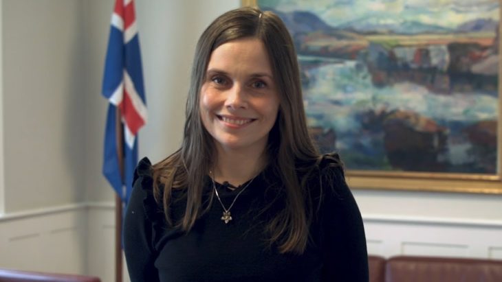 Katrín Jakobsdóttir, líder de Islandia, país libre de coronavirus