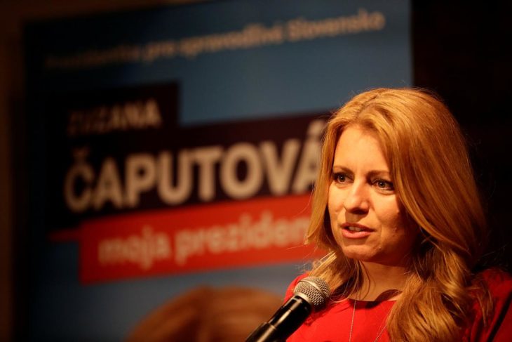 Zuzana Čaputová, presidenta de Eslovaquia