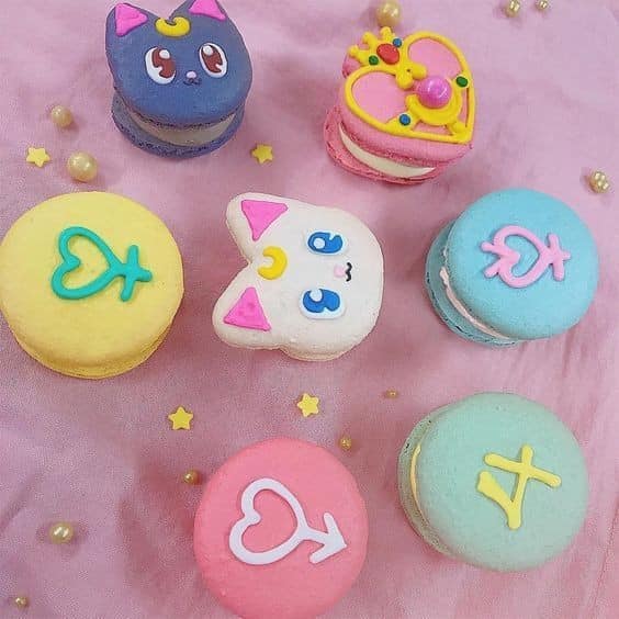 Macarrons sailor moon
