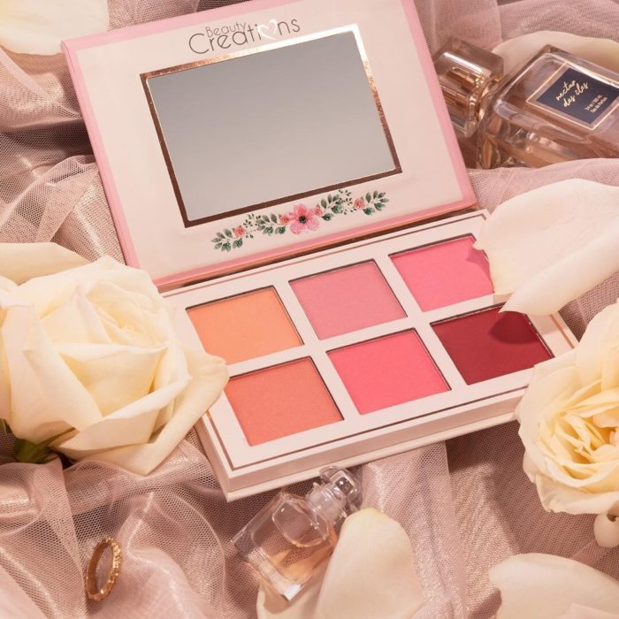 Paleta de rubores de Beauty Creations