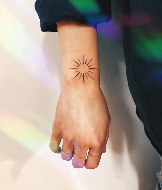 Tatuaje sol