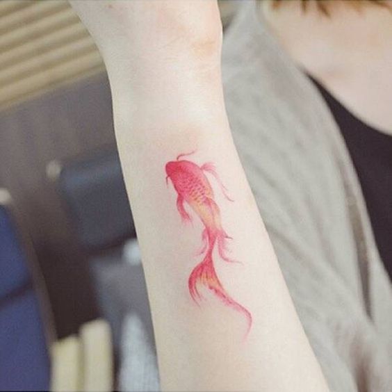 Tatuaje pez koi