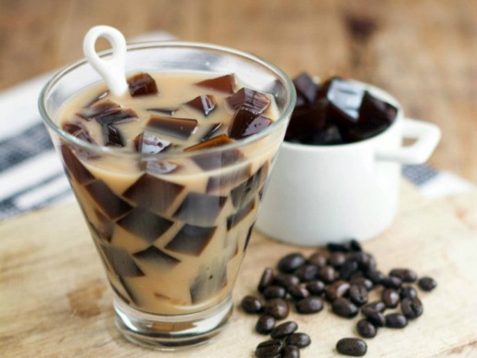 Gelatina de café con leche