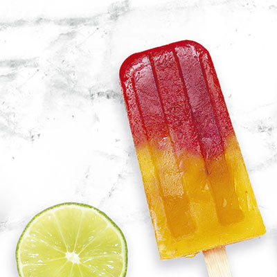 Paleta de tequila con granadina