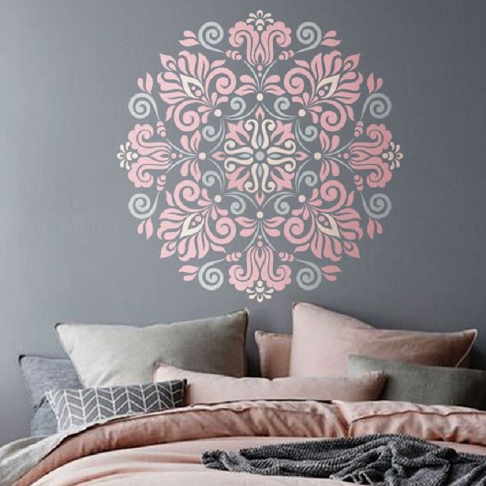 Mandala de color rosa