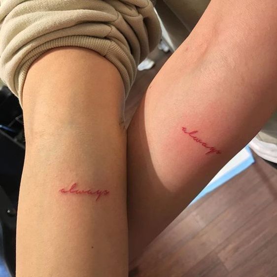 Tatuajes para parejas always