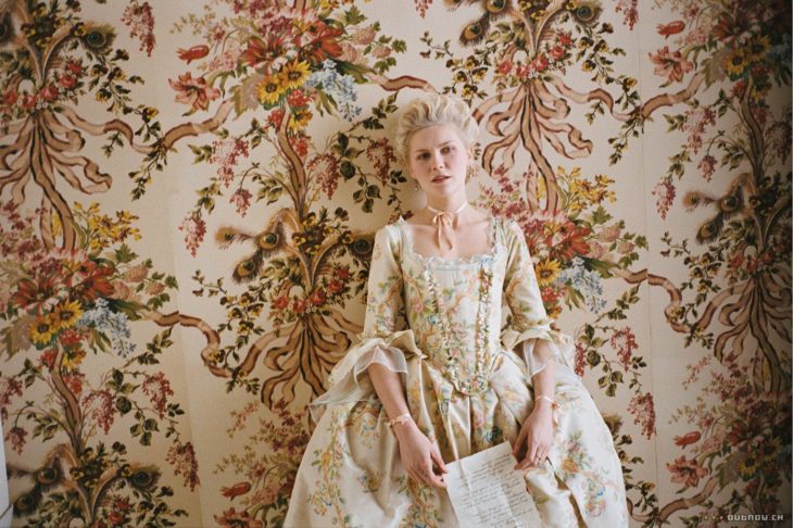 Kirsten Dunst en la película María Antonieta