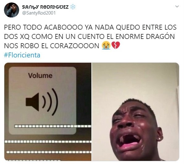Tuit sobre el regreso de Floricienta a la televisión