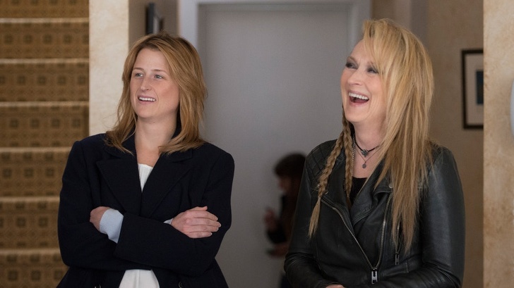 Meryl Streep y Mamie Gummer en la película Ricki and the flash