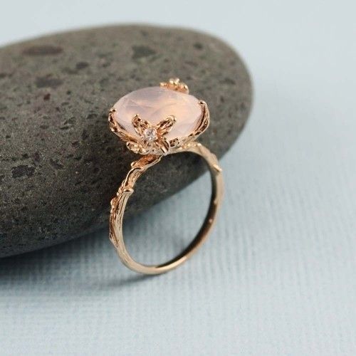 Anillos bonitos en oro rosa o rose gold