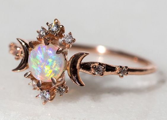 Anillos bonitos en oro rosa o rose gold