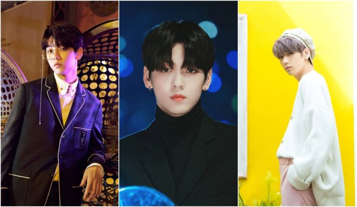 Choi Soo-bin, cantante de Corea del Sur, modelando diferentes outfits