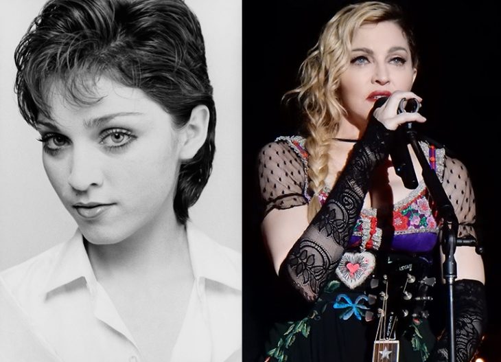 Antes y después de la fama de Madonna