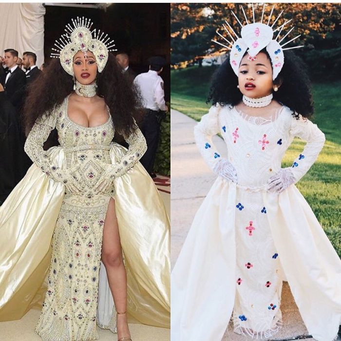 Personas recreando looks famosos en la Met Gala