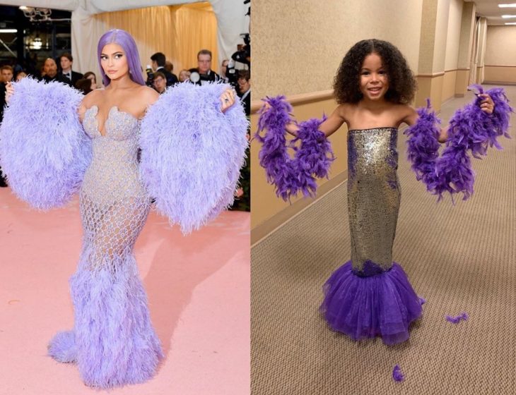 Personas recreando looks famosos en la Met Gala