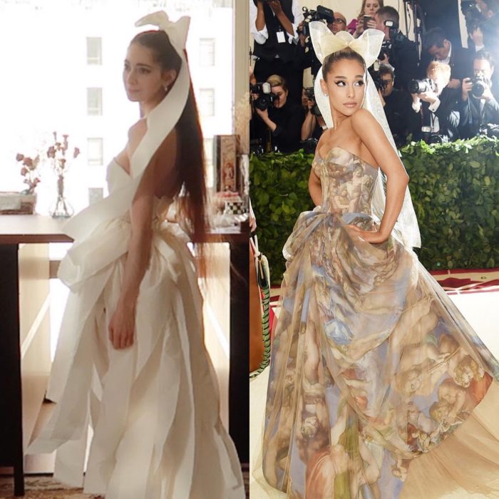 Personas recreando looks famosos en la Met Gala