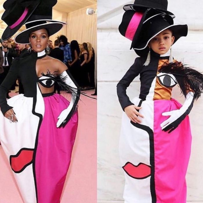 Personas recreando looks famosos en la Met Gala
