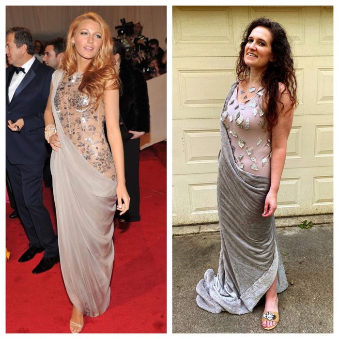 Personas recreando looks famosos en la Met Gala