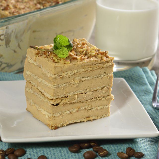 Pastel frío de café