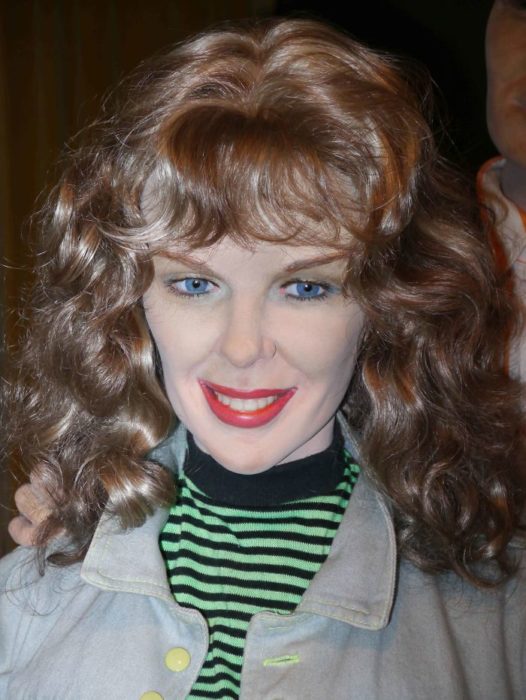 Kylie Minogue muñeca de cera