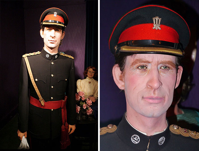 Príncipe Carlos muñeco de cera