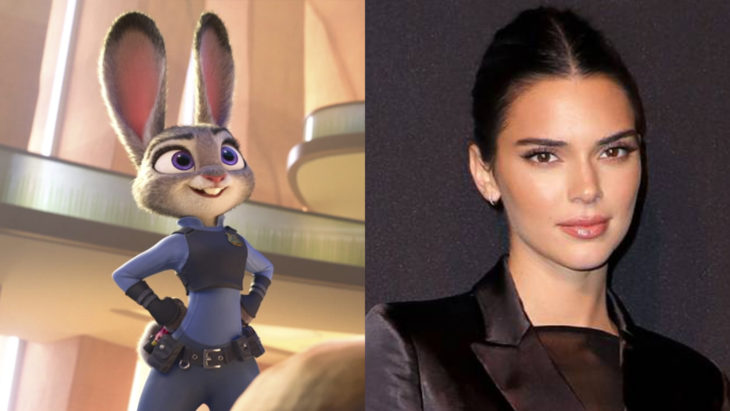 Comparación de la edad de los famosos con diferentes caricaturas
