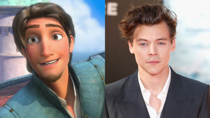 Comparación de la edad de los famosos con diferentes caricaturas