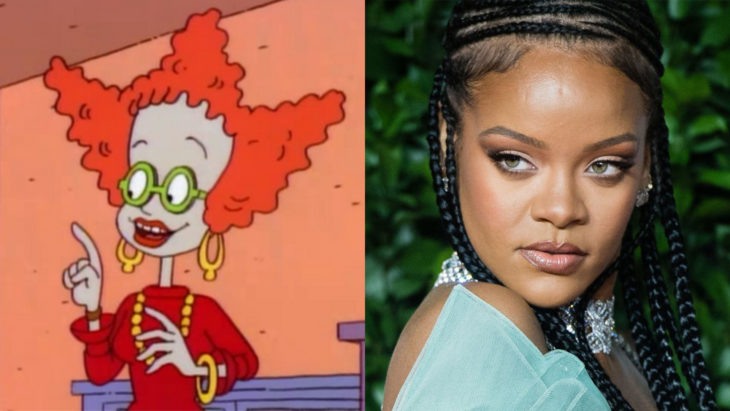 Comparación de la edad de los famosos con diferentes caricaturas