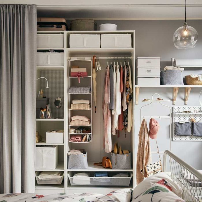 Closet de una chica